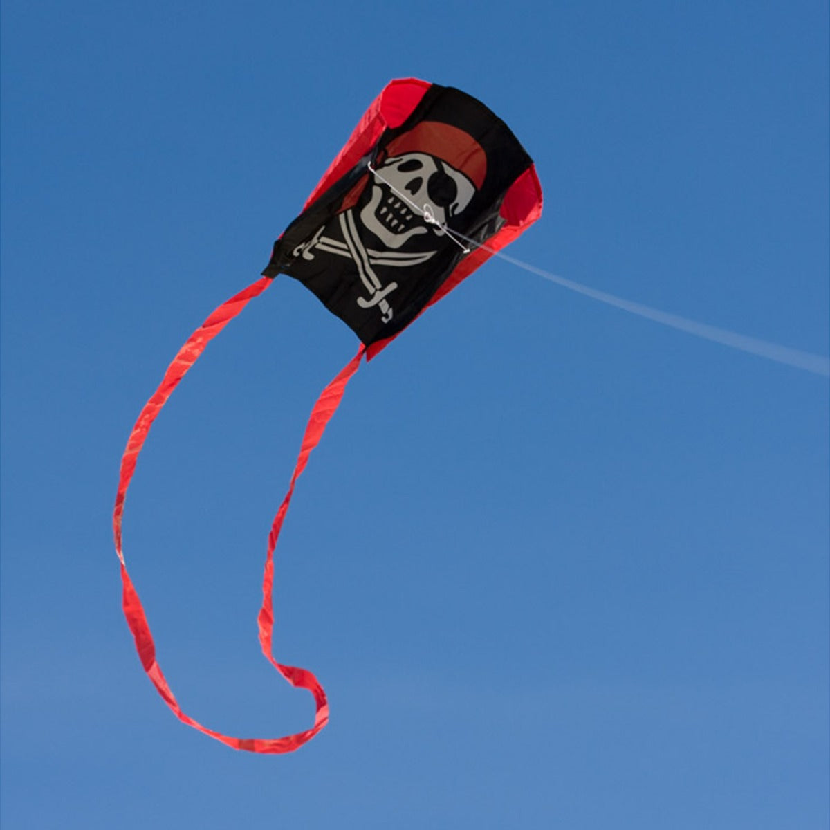 Kinderdrachen HQ Pocket Sled Jolly Roger Pirat Einleiner Flugdrachen