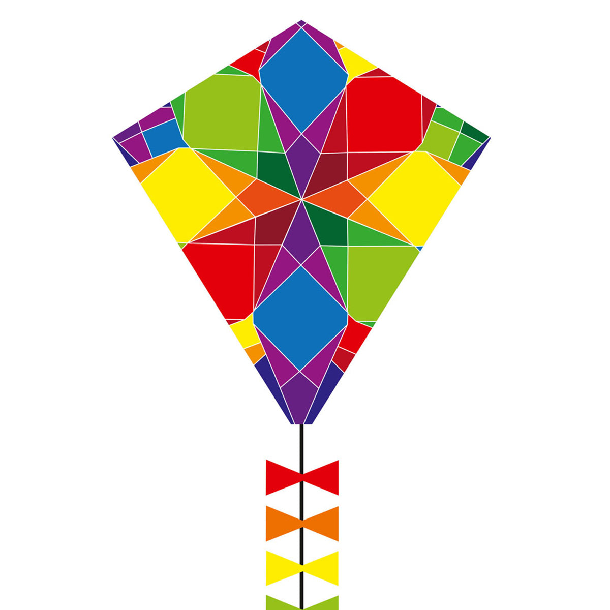 Kinderdrachen Einleiner Drachen HQ Eddy Galaxy 50 cm Flugdrachen