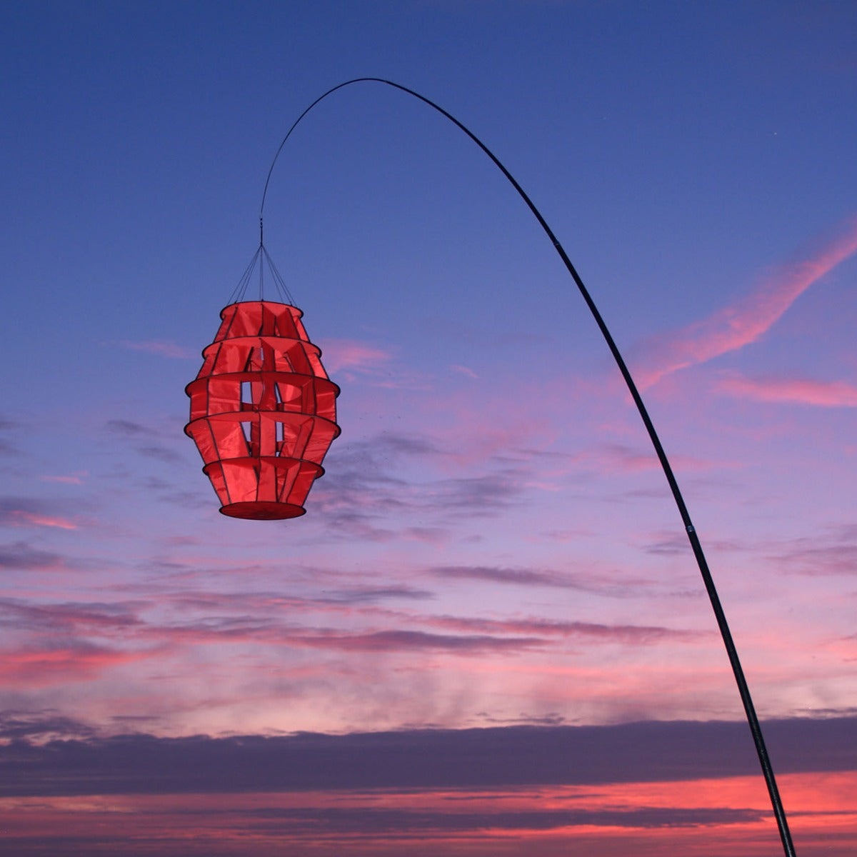 HQ Windspiel Hoffmanns Lampion XS Rot Gartendekoration