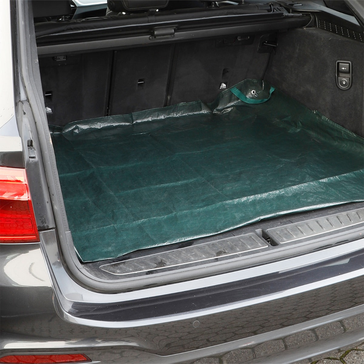 Kofferraumplane Auto 180x125cm mit 4 Tragegriffen Kofferraumschutz Hunde wasserabweisend