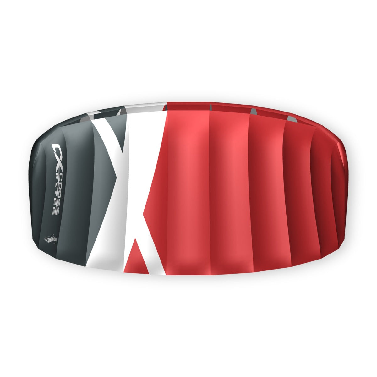 CrossKites Lenkmatte Boarder Red 1.5 R2F Tainerkite Lenkdrachen mit Bar