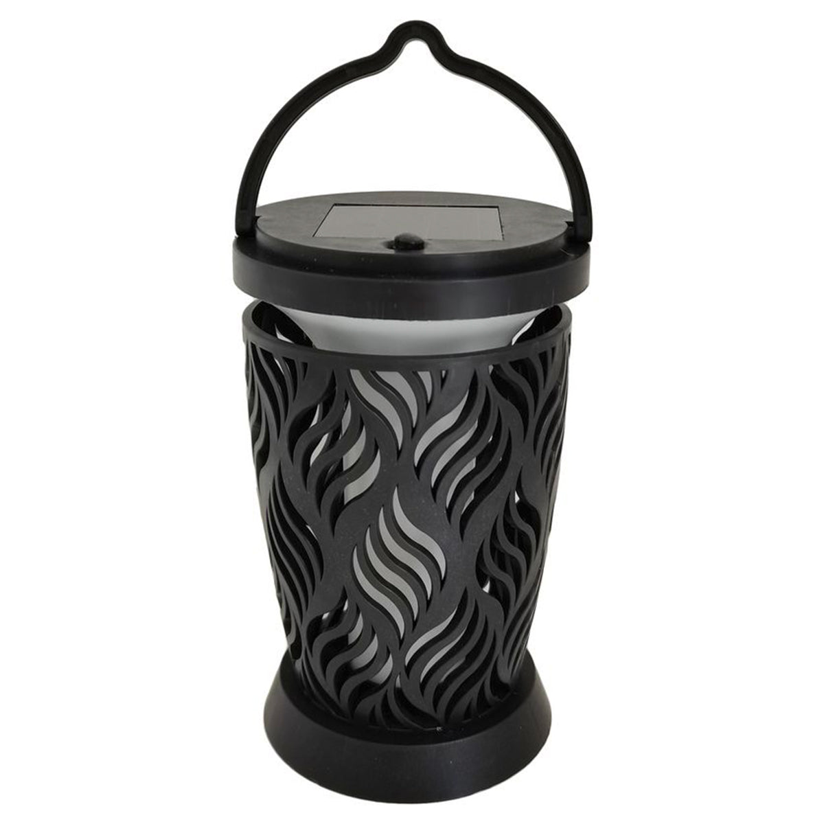 LED Solar Fackel mit Flammeneffekt Solar Leuchte 2er-Set Stimmungslicht Garten