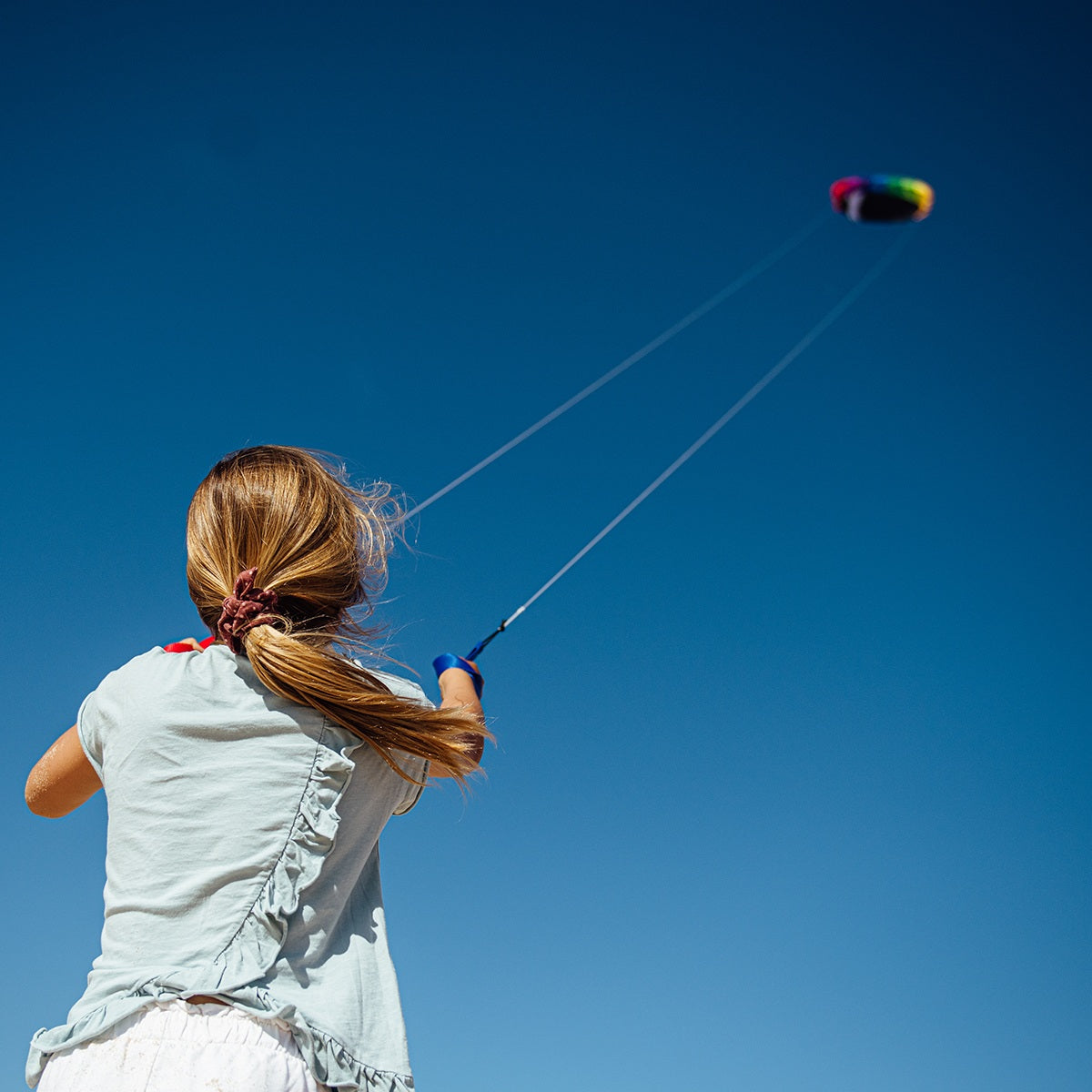 CrossKites Lenkmatte Rio 2.1 Rainbow R2F Allround Lenkdrachen Kite