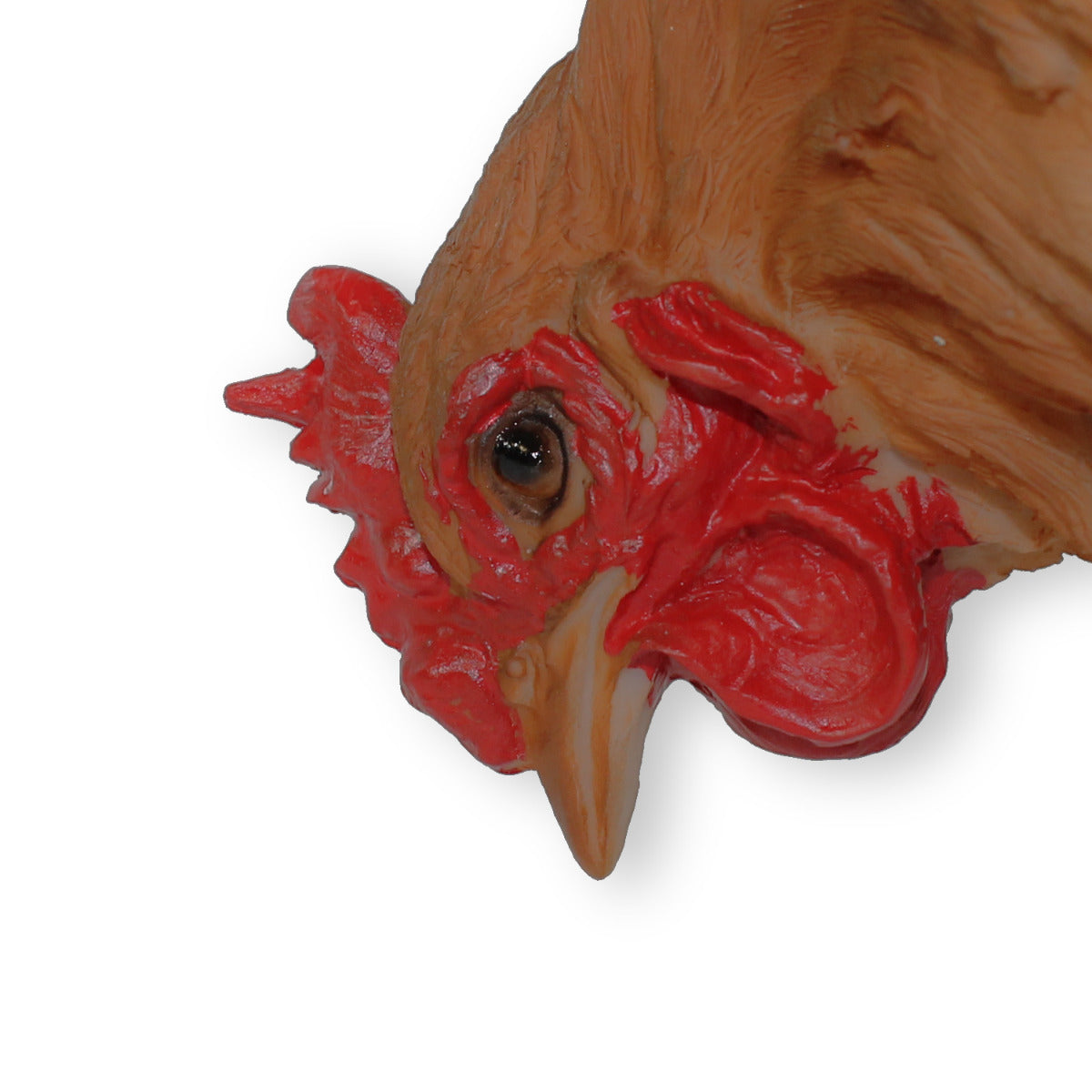 Gartendeko Huhn Figur Braun 35cm Pickend Deko Hühner Deko Hennen