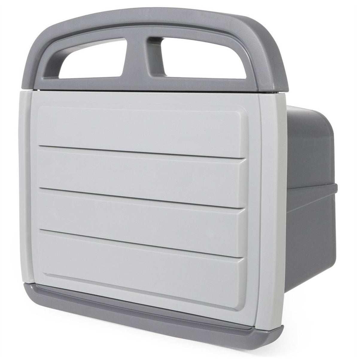 Wandschlauchhalter Kunststoff mit Staufach Gartenschlauch Halterung Schlauchhalter