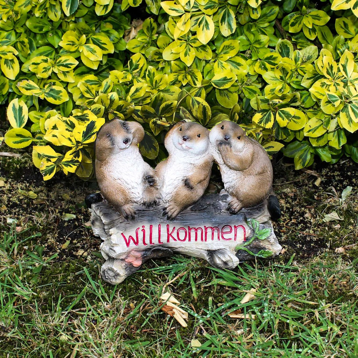 Willkommensschild 3 Biber Eingangsschild Willkommen Schild Haustür