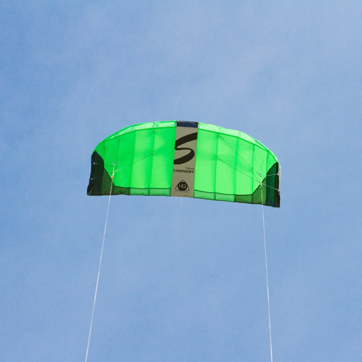 HQ Lenkmatte Symphony Pro 1.8 Neon Green Allround Lenkdrachen Kite Matte