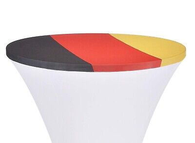 Husse Stehtisch Stehtischhussen Tisch Hussen Bistrotisch Uni Ø60 Deutschland Fahne