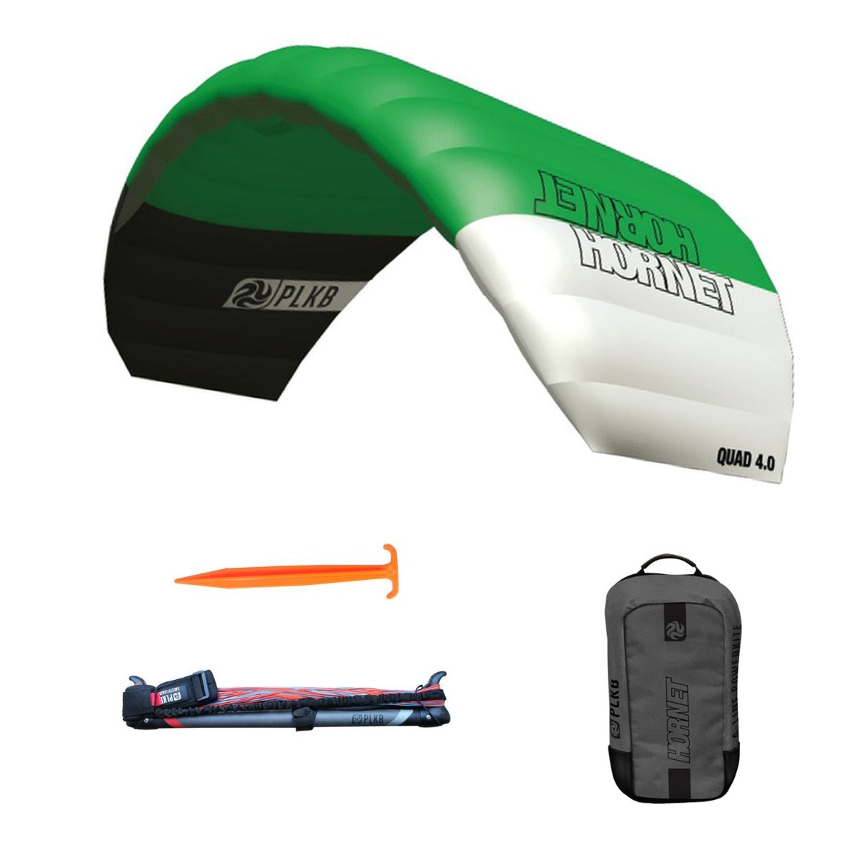 Lenkmatte Peter Lynn Hornet 4.0 Vierleiner Drachen Powerkite PLKB Hornet 4.0 Controlbar Lenkdrachen Kite