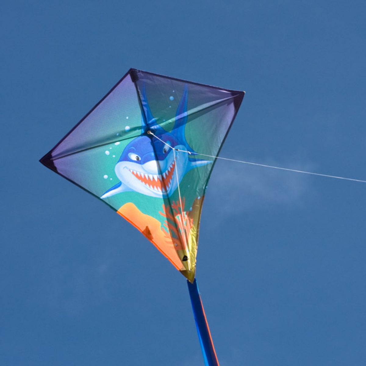 Kinderdrachen Einleiner Drachen HQ Eddy Sharky Hai Flugdrachen