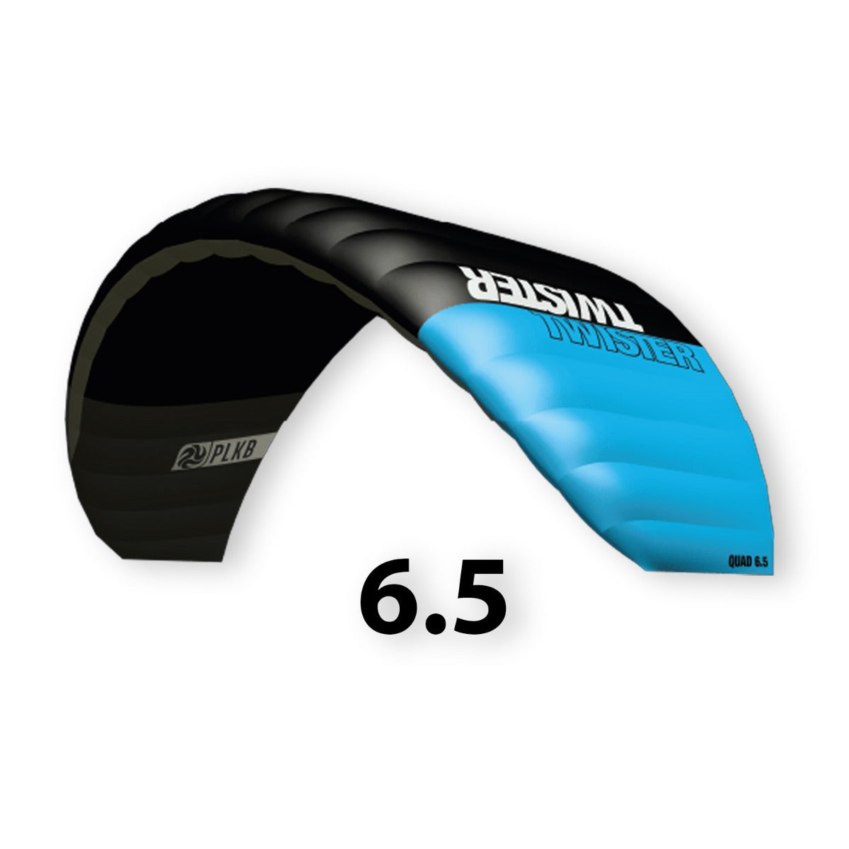 Lenkmatte Peter Lynn Twister 6.5 Vierleiner Drachen Powerkite PLKB Twister 6.5 mit Bar Lenkdrachen Kite