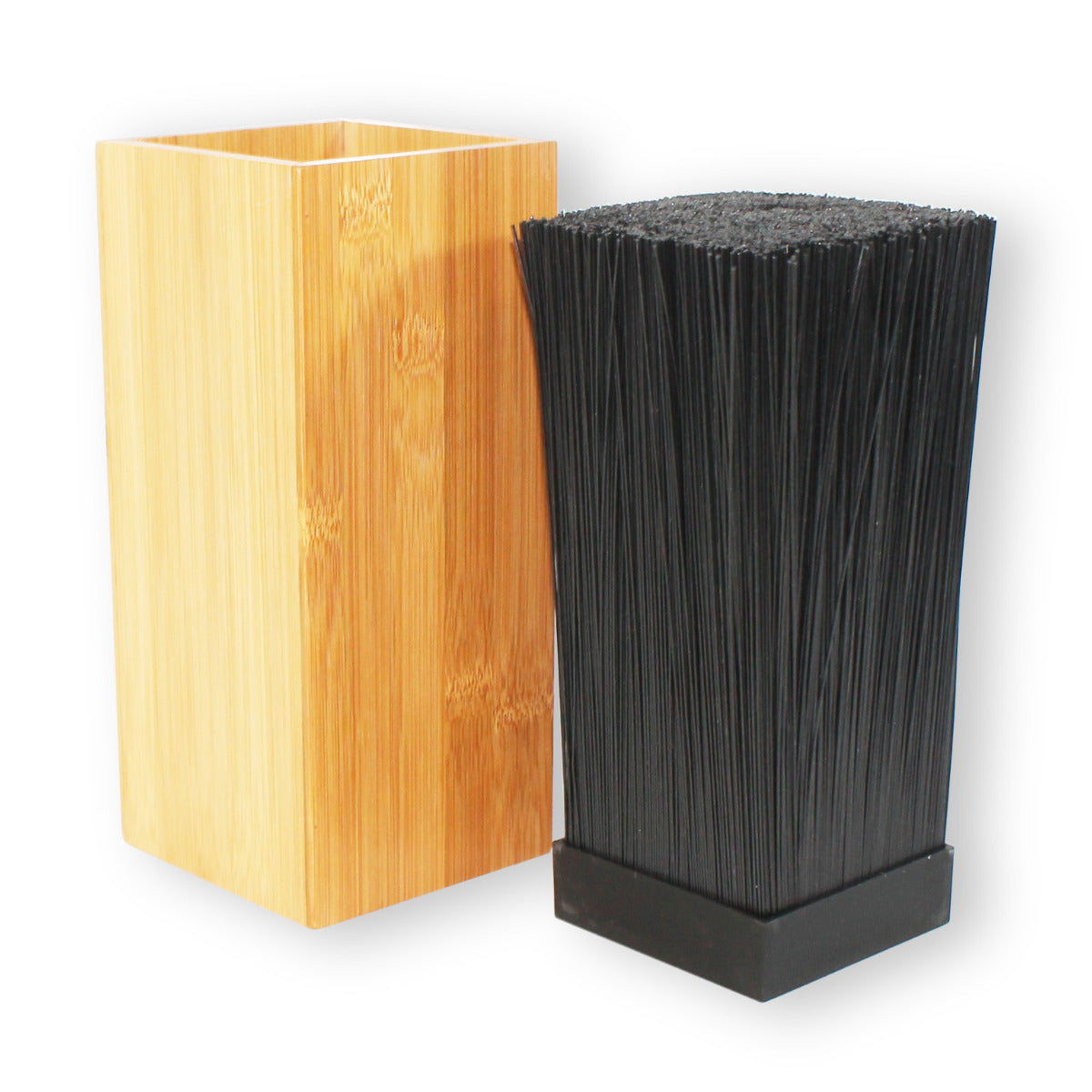 Messerblock ohne Messer aus Bambus Messerblock Holz ohne Messer leicht zu Reinigen