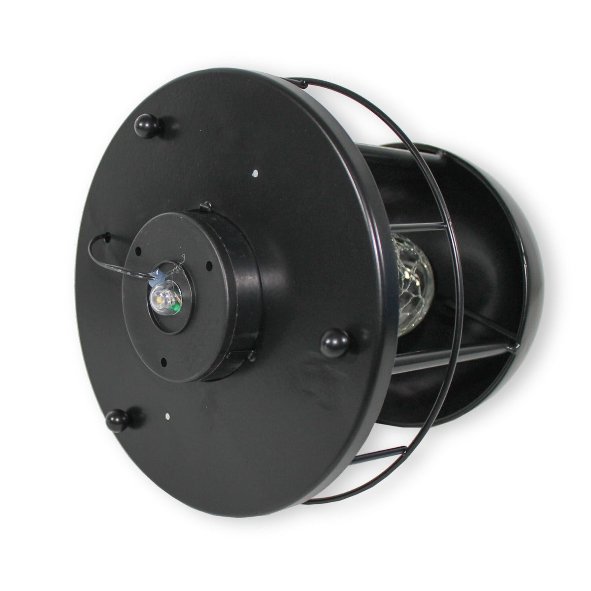 Leuchtturm Garten 150 cm mit Licht Solar Leuchtturm Metall Maritime Deko mit LED Beleuchtung Gartendeko Maritim