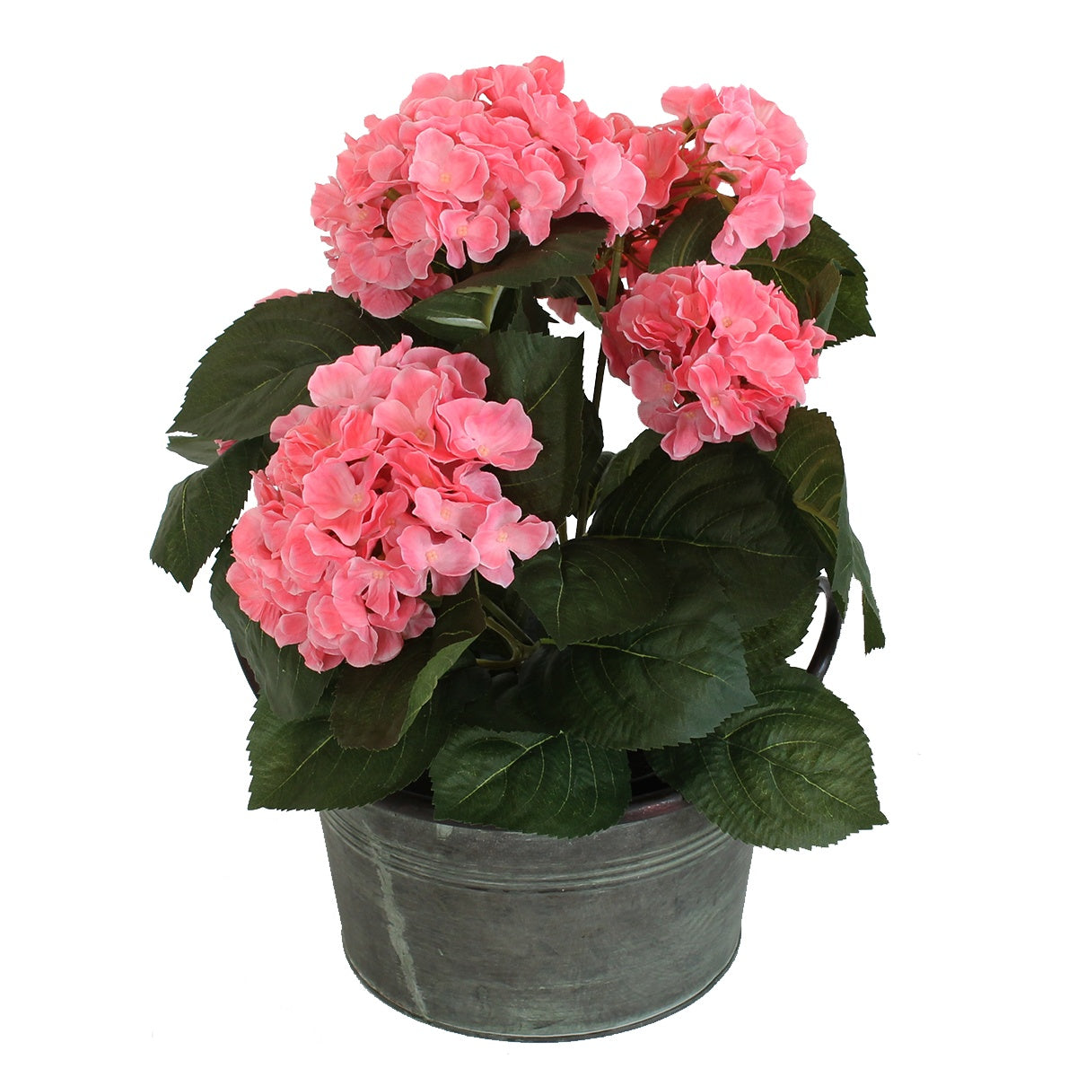 Pflanztopf Pflanzgefäß Zinktopf Old Green 24cm Ø Rund Blumentopf Metall Übertopf