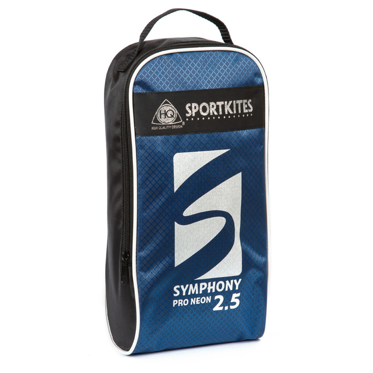 HQ Lenkmatte Symphony Pro 2.5 Neon Blue Allround Lenkdrachen Kite Matte