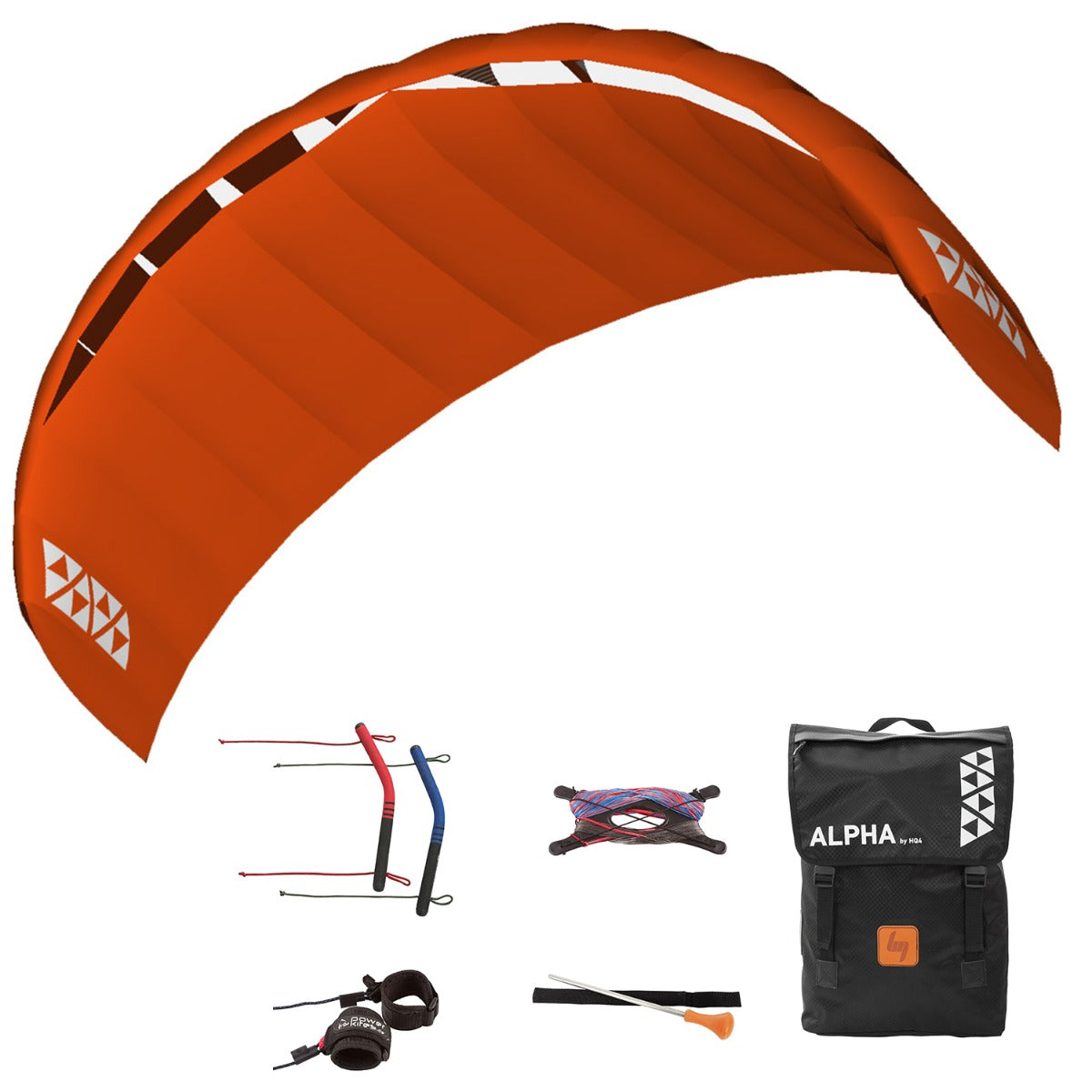 Lenkmatte HQ4 Alpha 2.5 Lenkdrachen inkl. Handles Vierleiner Kite