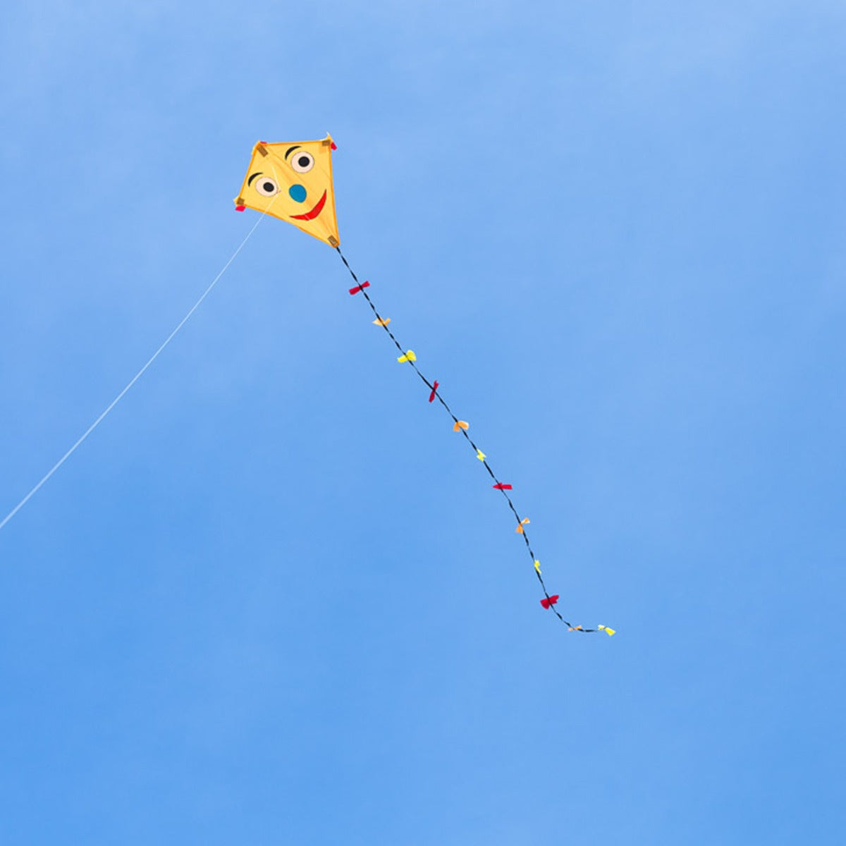Kinderdrachen Einleiner Drachen HQ Eddy Happy Face 50 cm Flugdrache