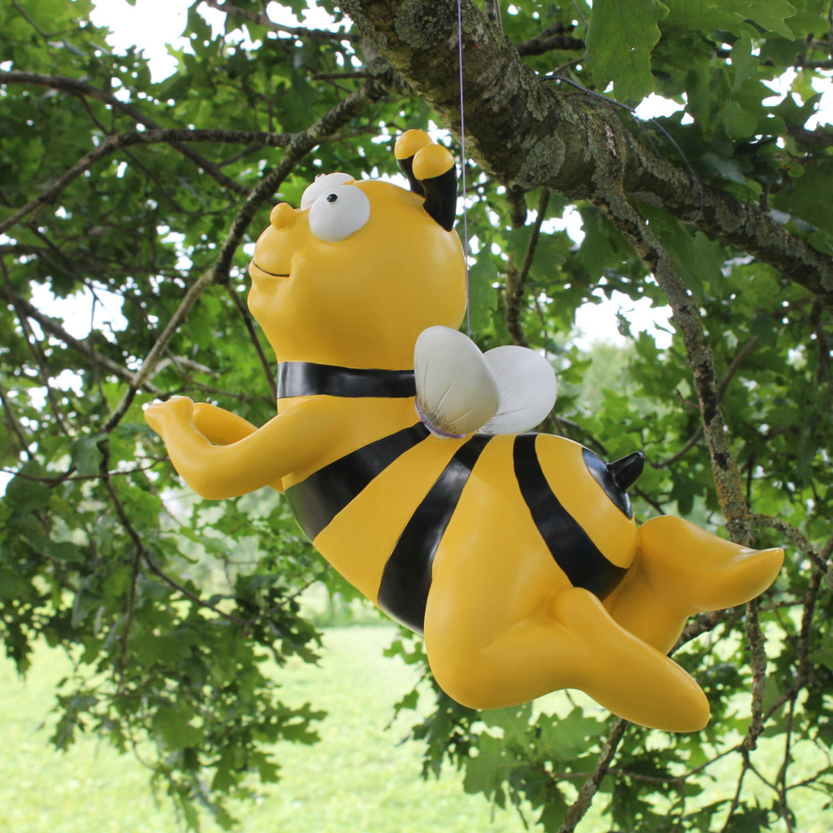 Bienen Figur fliegend 33 cm Bienen Deko Bienen Gartenfigur Biene