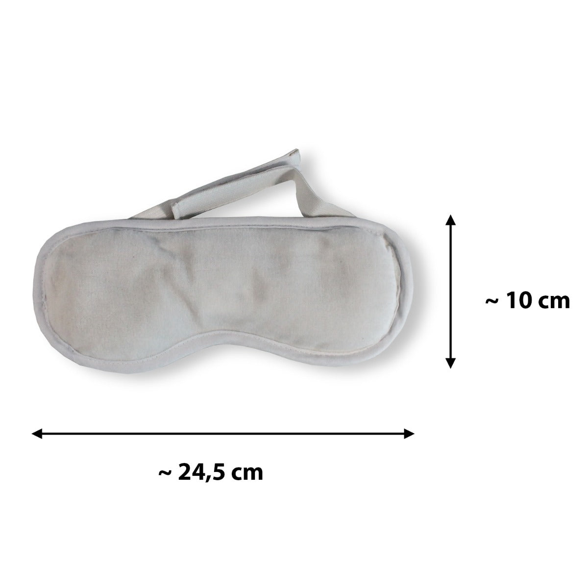 Lavendelkissen Augenmaske kühlend Set 3 teilig Wärmekissen Nacken Heizkissen