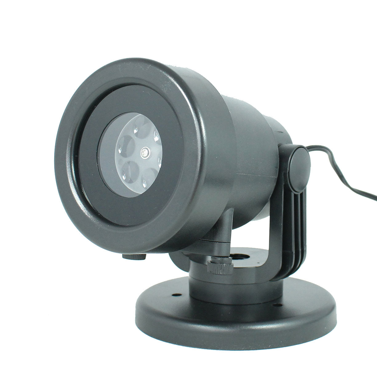 LED Bildprojektor für Innen- und Außenbereich mit 6 Motiv-Schablonen Gartenprojektor Lichtdeko Weihnachtsdeko