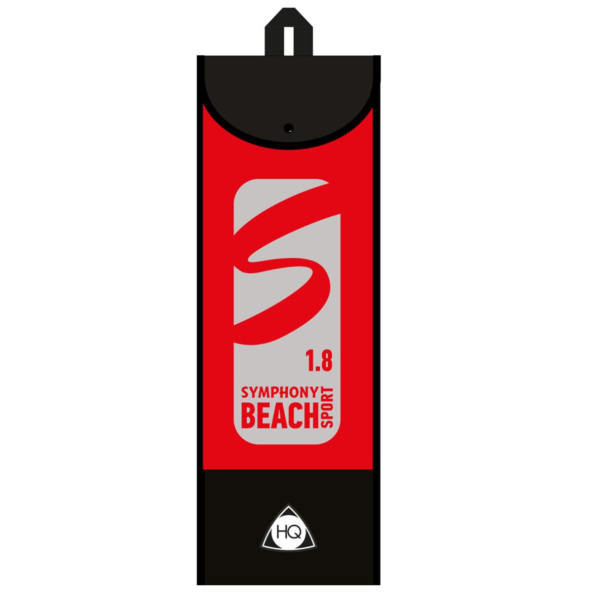 Lenkmatte HQ Symphony Beach III 1.8 Sport PLUS Rainbow mit Controlbar und Lenkschlaufen Allround Lenkdrachen Kite