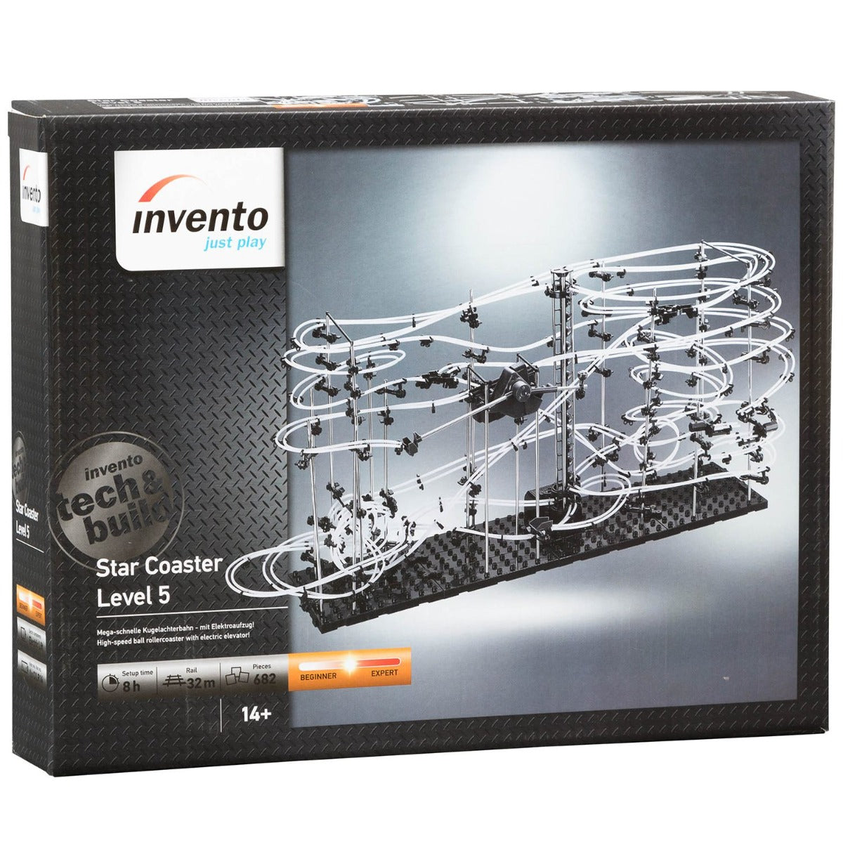 Kugelbahn Star Coaster Level 5 Kugel-Achterbahn 682 Teile