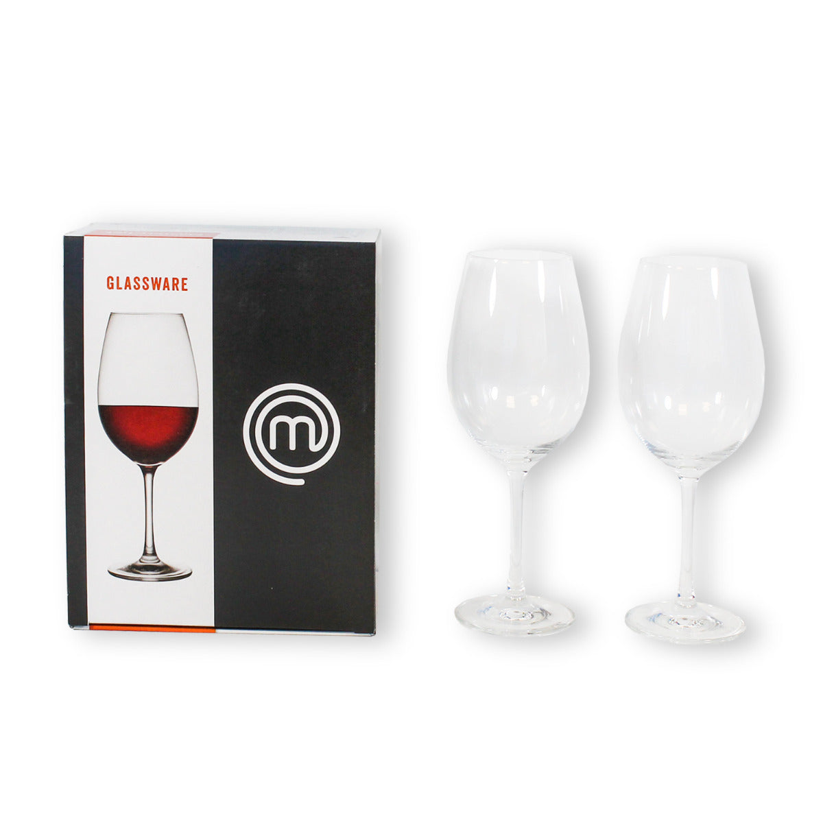 MasterChef Weingläser Rotweinglas 2er Set Rotwein Gläser Set