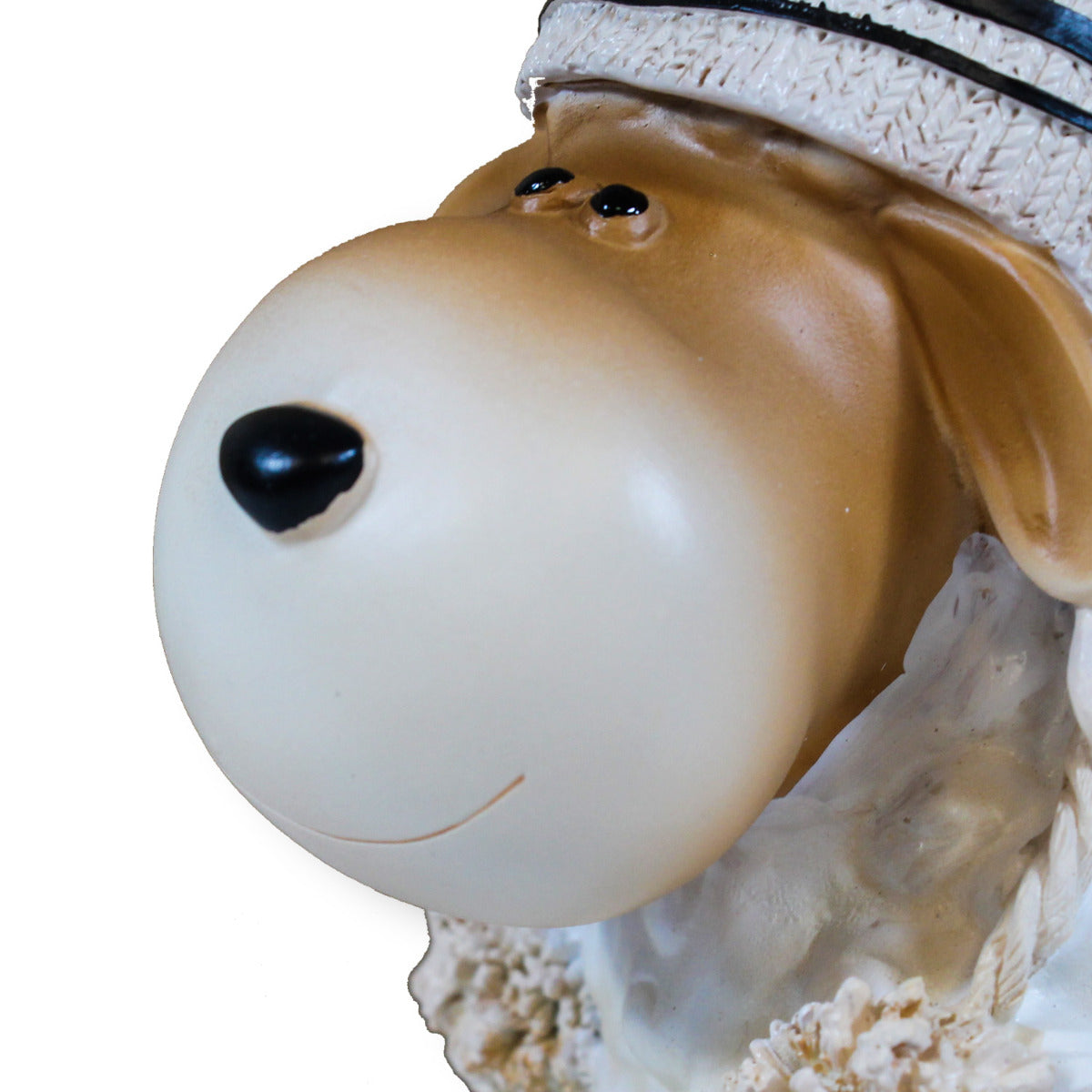 Buntes Deko Schaf weiß mit Mütze Gartenfigur Schaf Dekofigur Schaf lustige Schafe