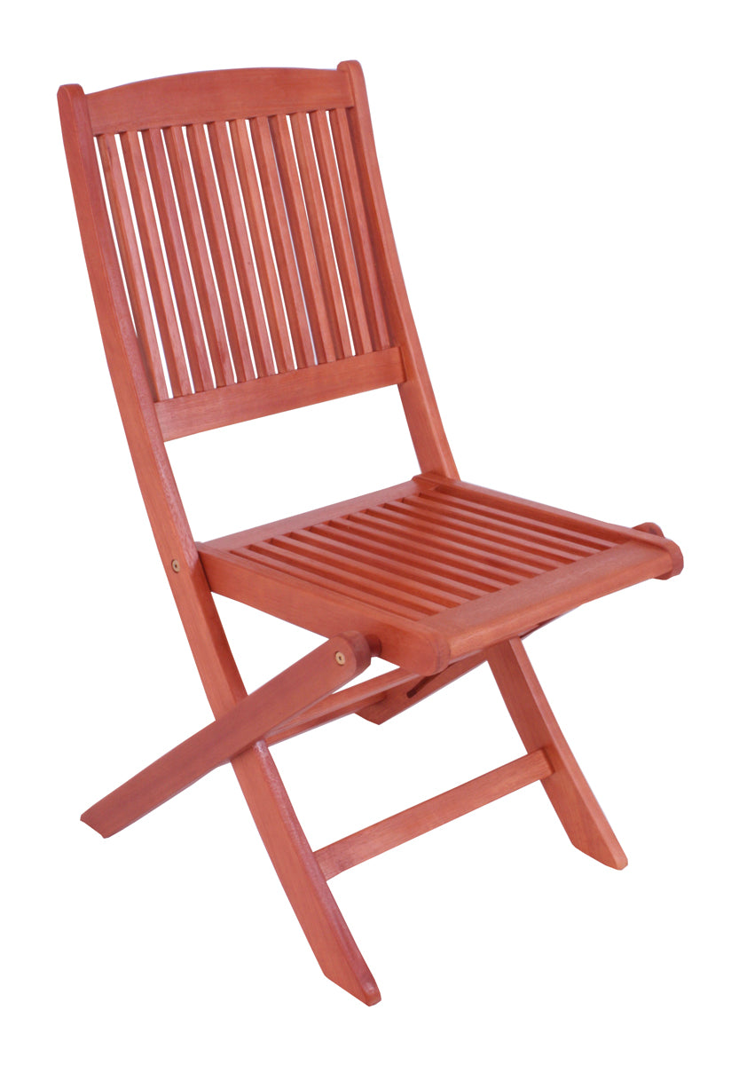 Gartenstuhl Klappstuhl STOCKHOLM 2er Set Holzstuhl Eukalyptus FSC 100%