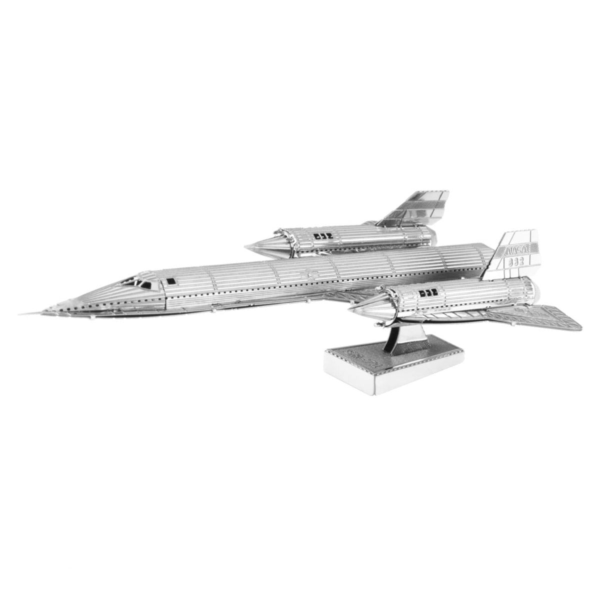 Metal Earth Metallbausätze MMS062 Lockheed Martin SR-71 Blackbird Flugzeug Metall Modell