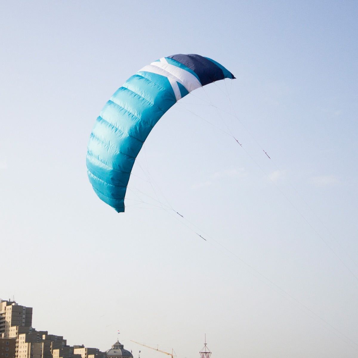 CrossKites Quattro 2.5 Blue Lenkmatte Vierleiner Lenkdrachen Kite Flugdrachen R2F