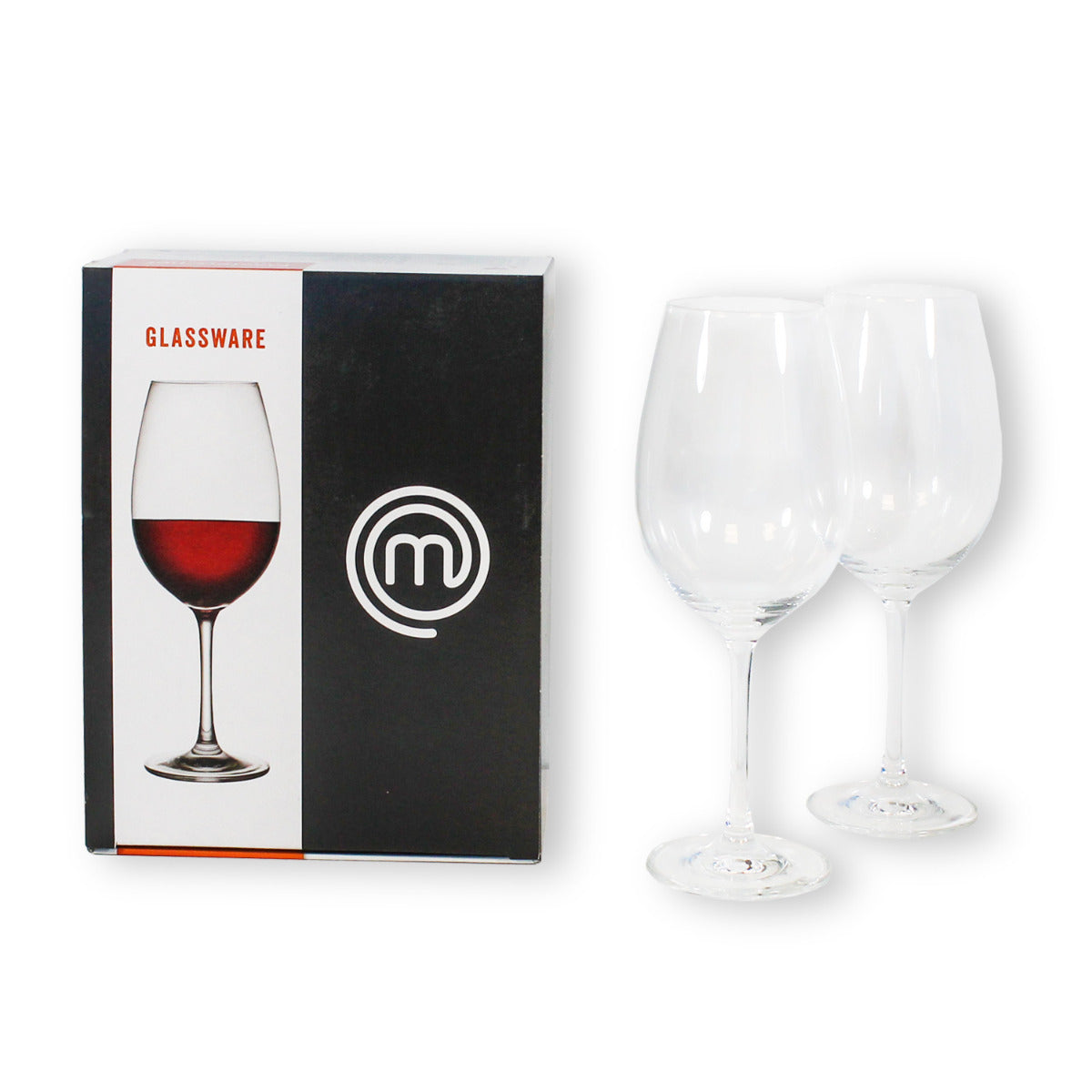MasterChef Weingläser Rotweinglas 2er Set Rotwein Gläser Set
