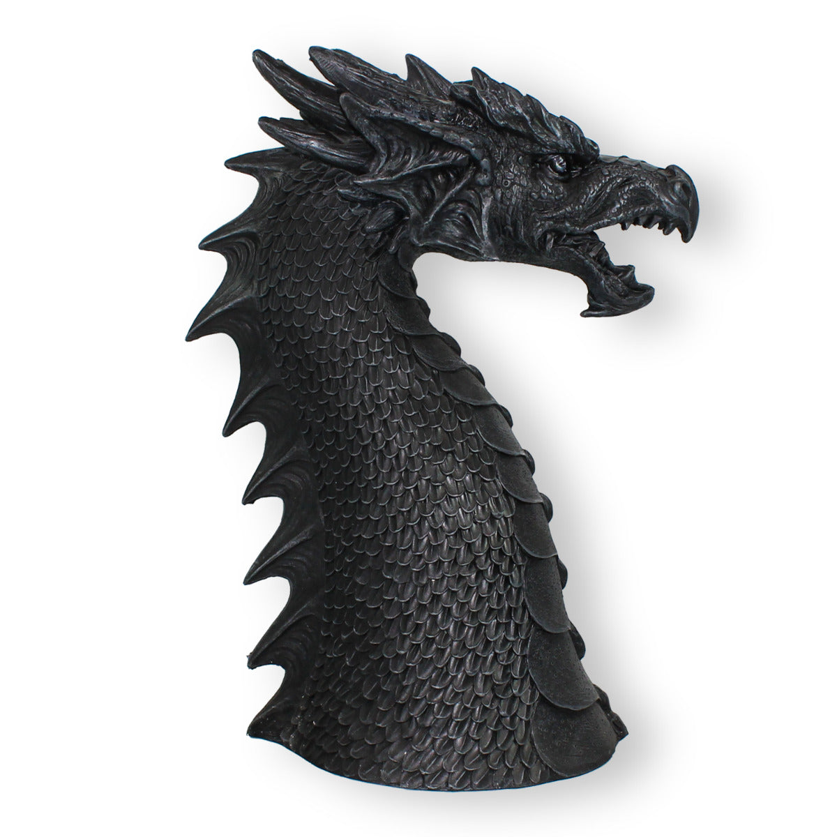 Drachenfigur Drachenkopf Drachenfiguren Büste Drache groß 40 cm Gothic Drachen Figuren