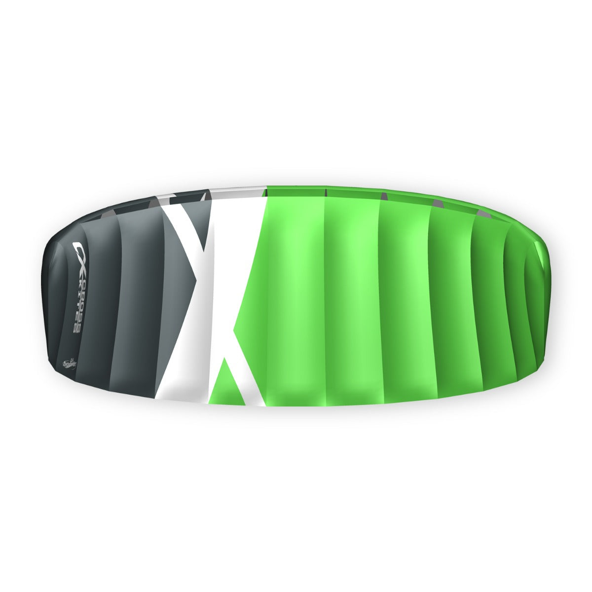 CrossKites Lenkmatte Boarder Fluor-Green 1.8 R2F Trainerkite Lenkdrachen mit Bar