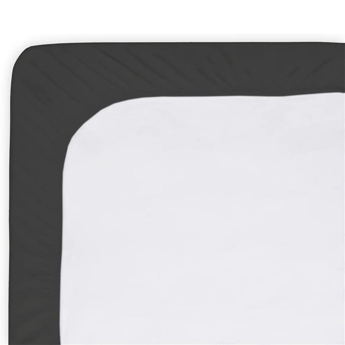 Walra Spannbettlaken für Topper 90x200 Spannbetttuch 100% Baumwolle anthrazit