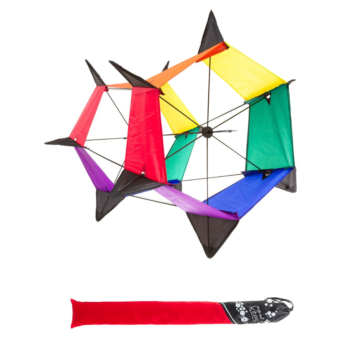 Kinderdrachen Einleiner Drachen HQ Roto Kastendrachen Flugdrachen