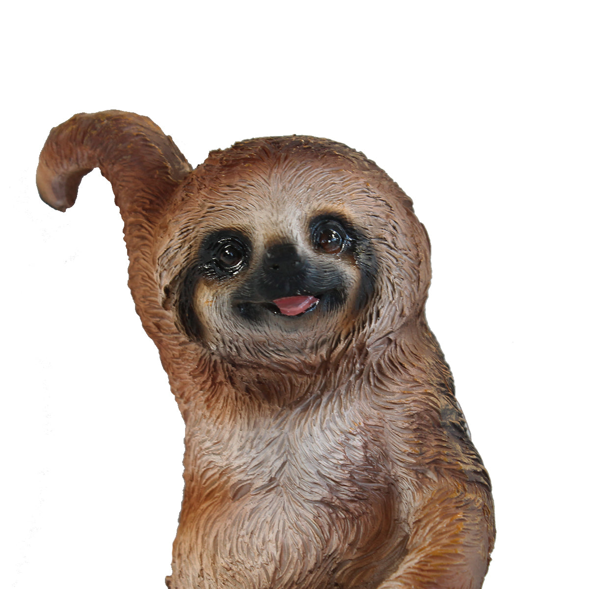 Faultier Figur hängend klein Faultier Deko Faultier Gartenfigur