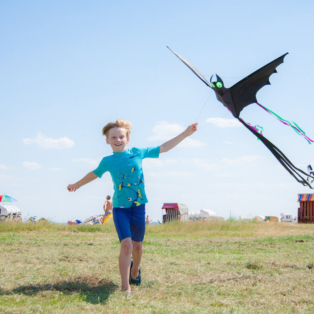 HQ Kinderdrachen Einleiner Creatures Bat Black S Fledermaus Drachen