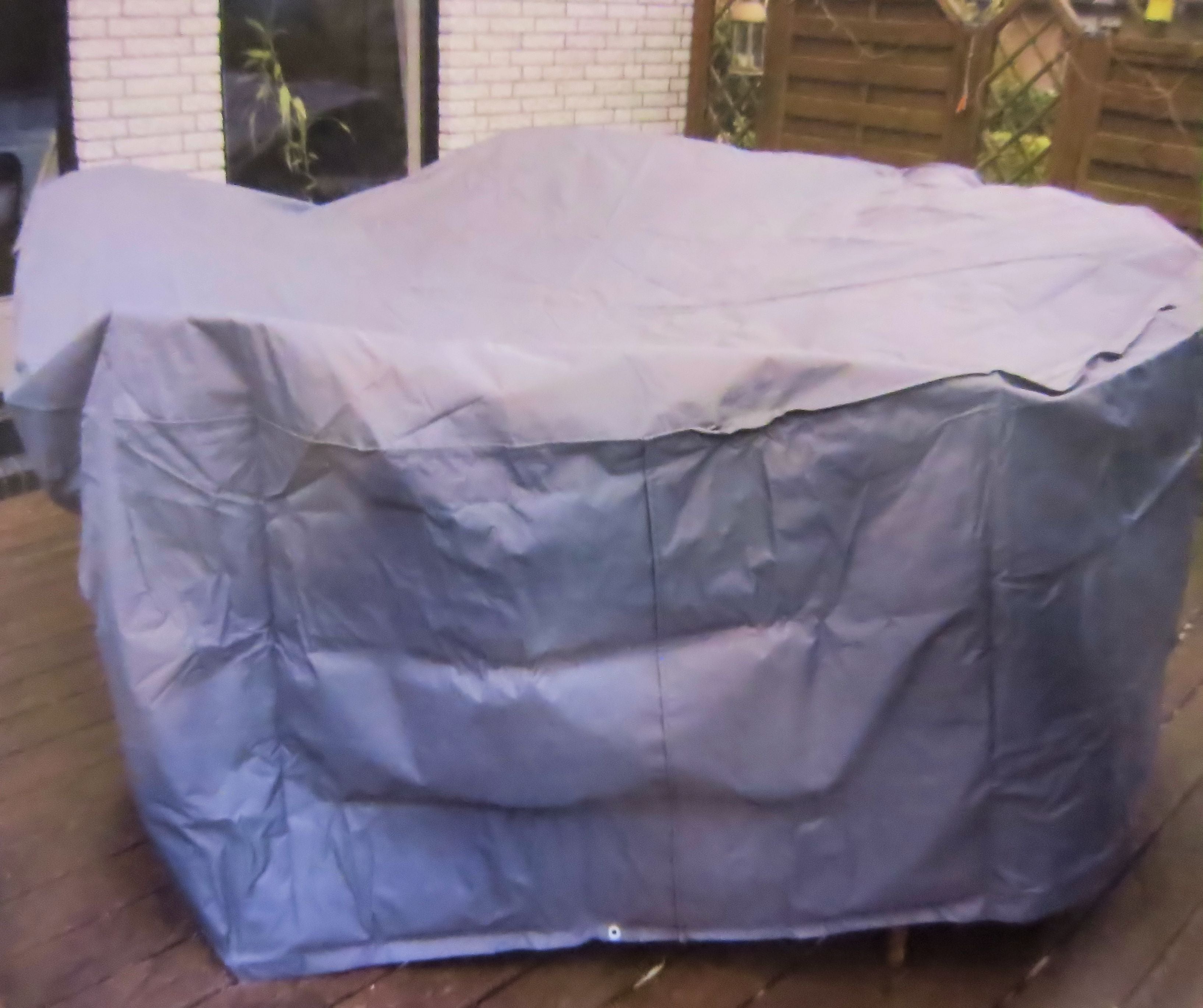 Schutzhülle für Gartenmöbel Sitzgruppen Plane Garten Abdeckung 320x93 Oxford 420D