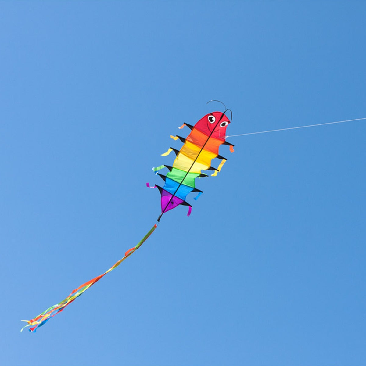 HQ Kinderdrachen Einleiner Crazy Flapping Willie Worm Wurm Drachen