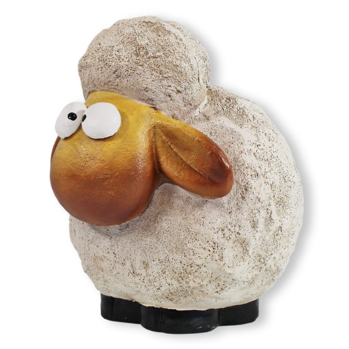 colourliving Deko Schaf Figur Polly schielend Deko Schaf klein Dekofigur Schaf