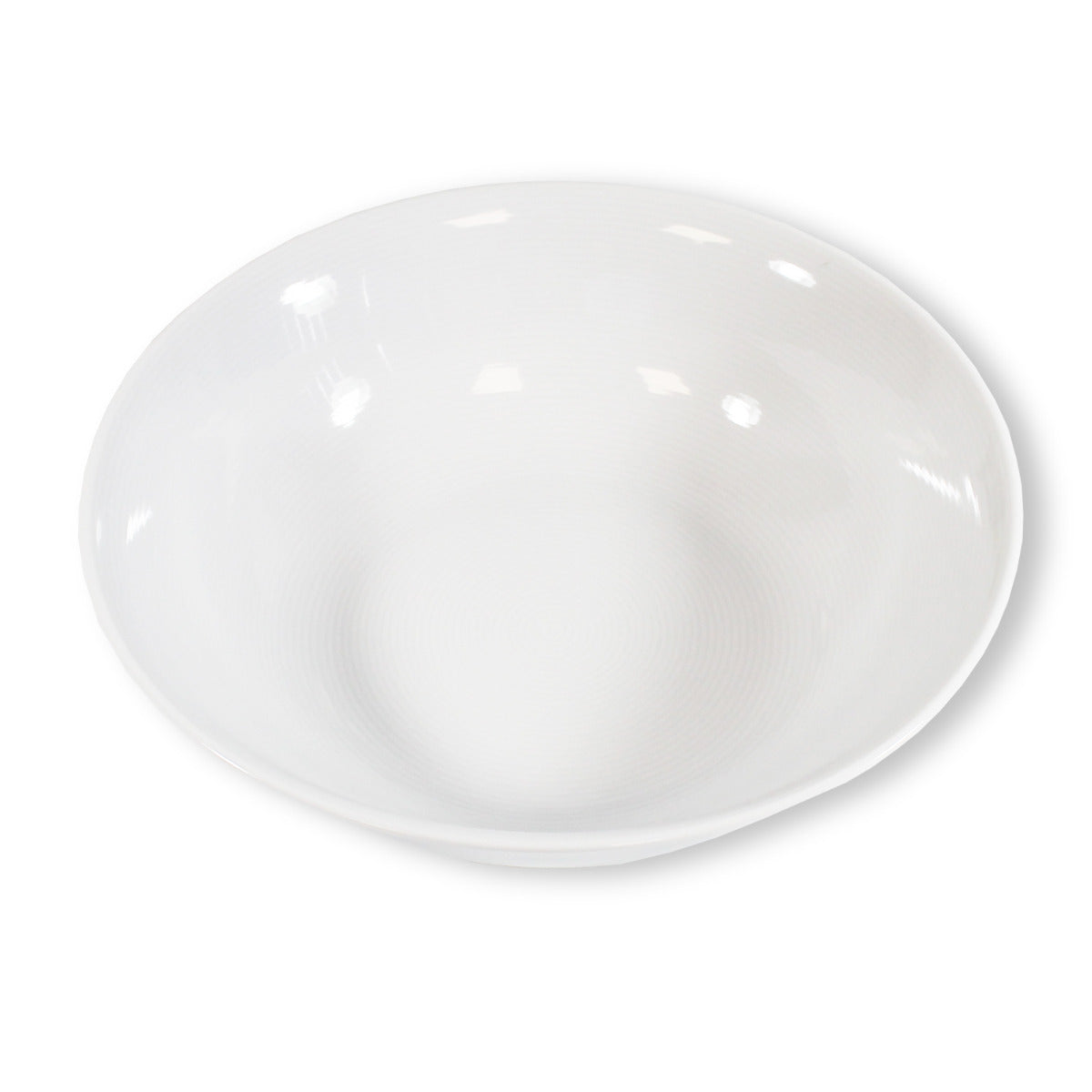 Casa Mesa Schale Schüssel Porzellan weiß 23 cm Müslischale Frühstücksschüssel