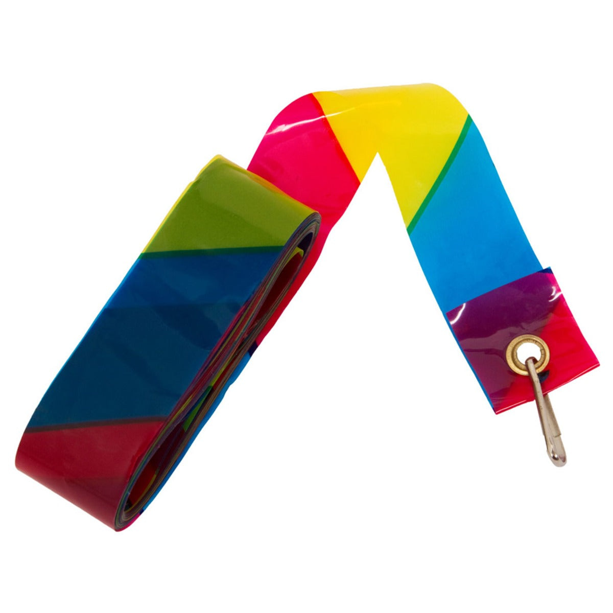 Drachenschwanz HQ Strippenschwanz 6 m Rainbow Leinenschmuck