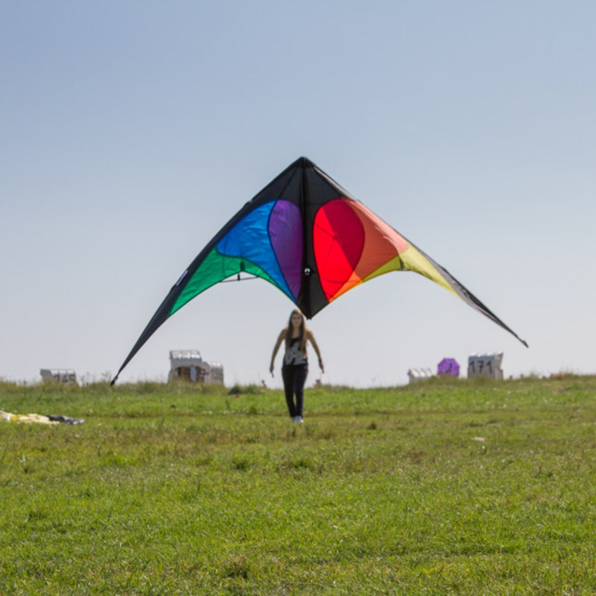 Kinderdrachen Allround Lenkdrachen HQ Bebop Prisma Flugdrachen