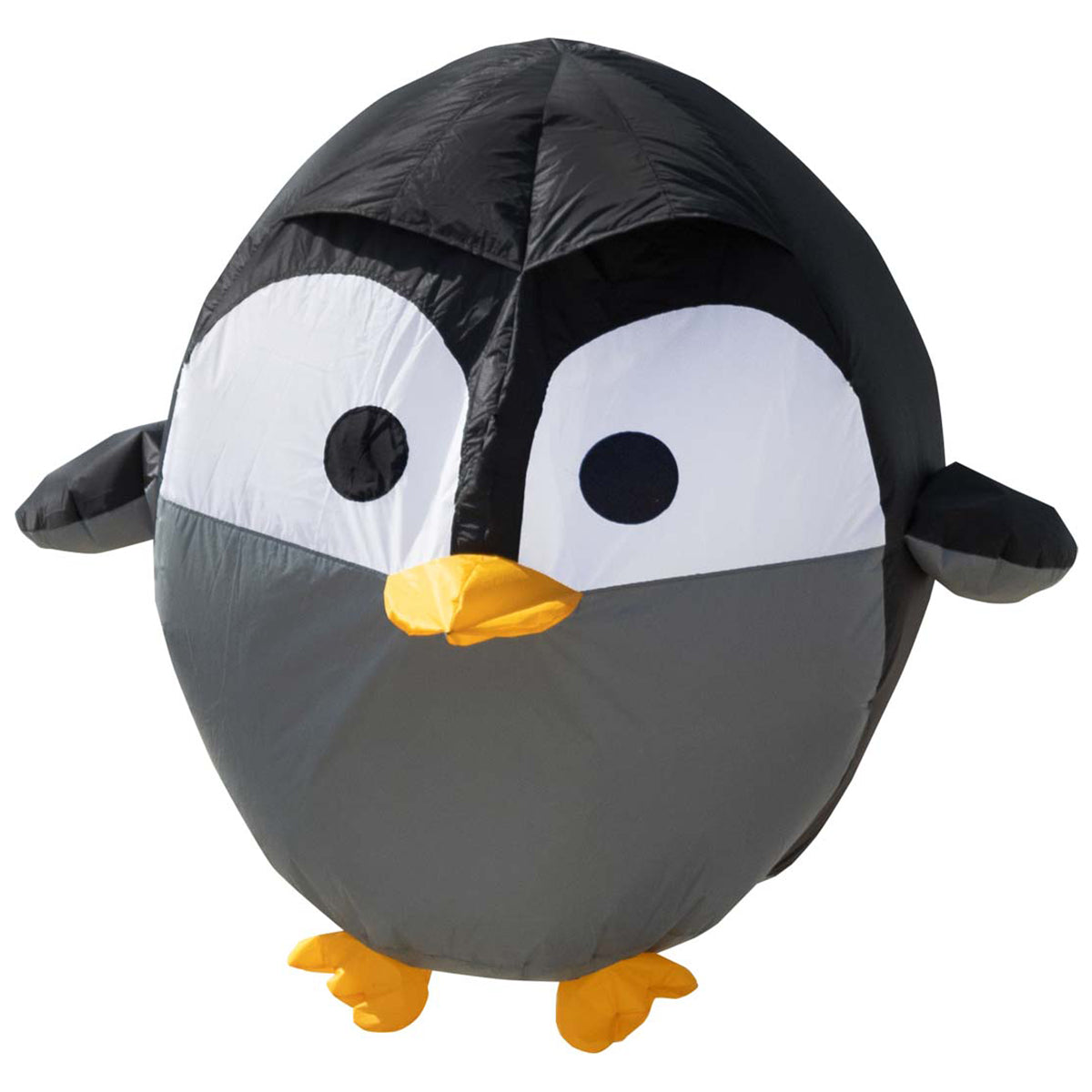 Bodenwindspiel HQ Bouncing Birdeez Penguin 100 cm bunte Windspiele für den Garten oder Strand
