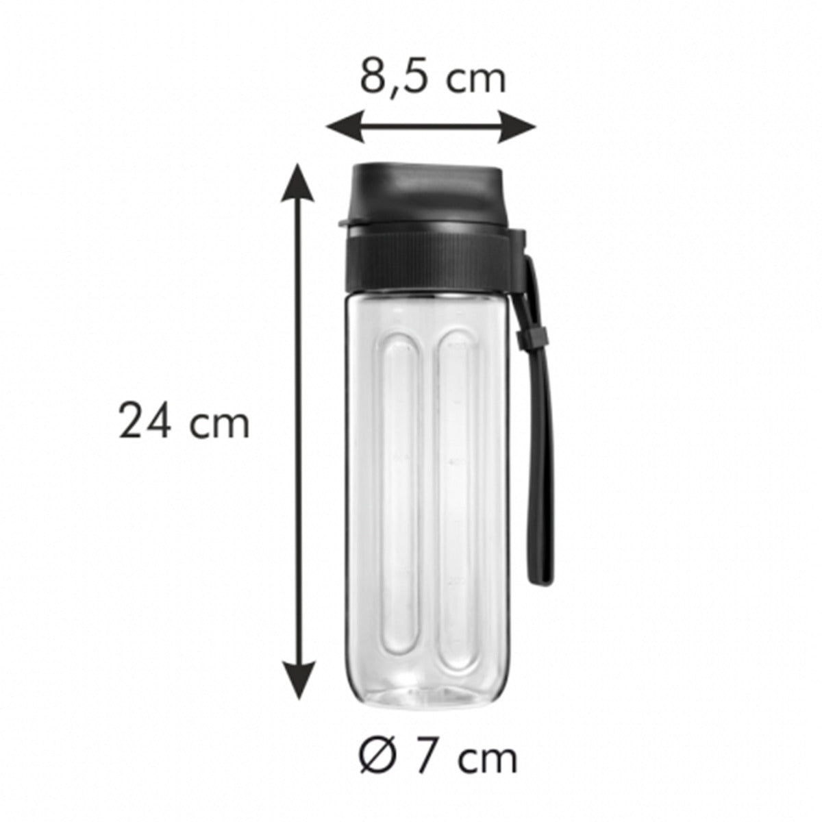 Smoothie Maker Standmixer Blender 2in1 mit Smoothie to go Reise Flasche beige