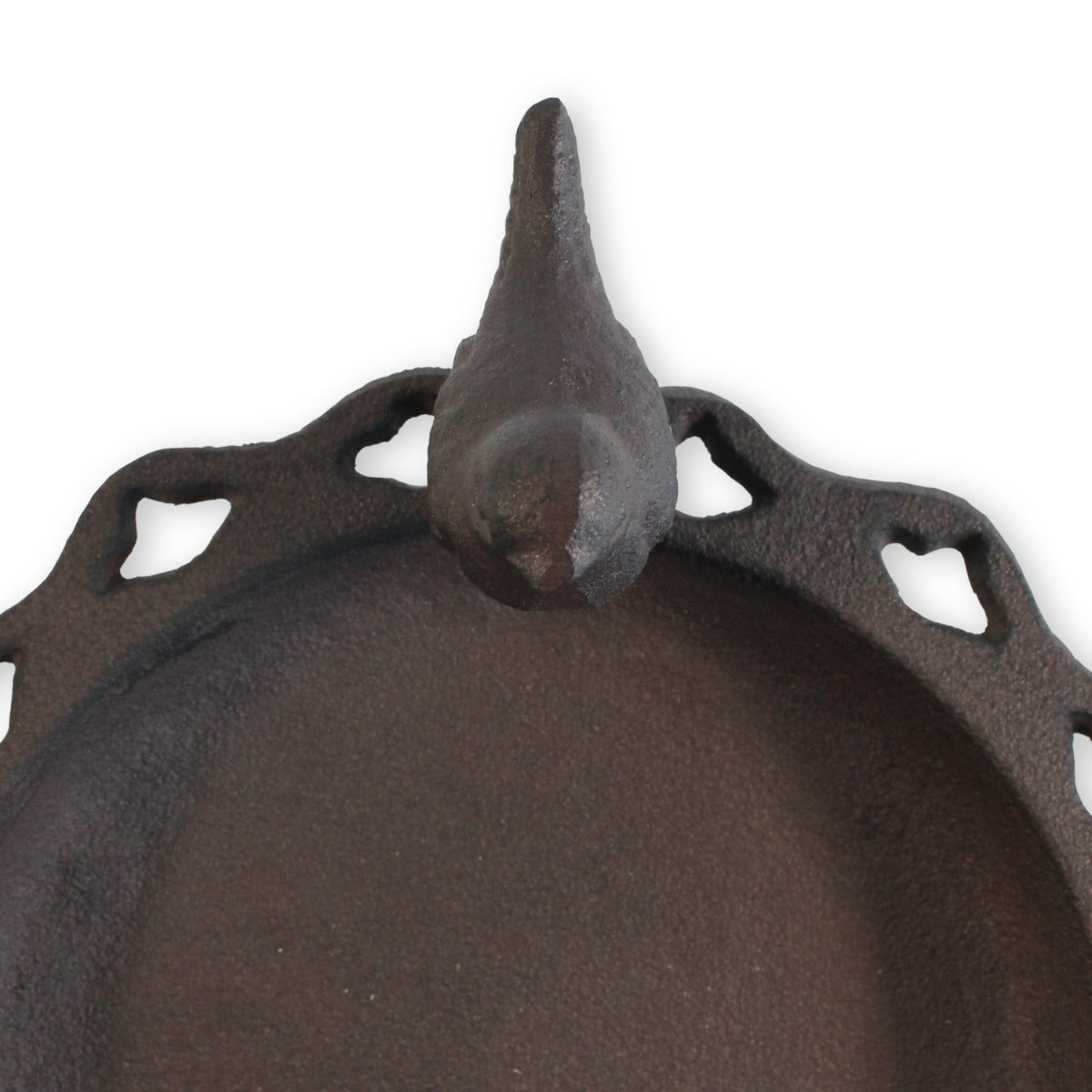 Vogeltränke Gusseisen Vogelbad Garten Vogelbecken hängend