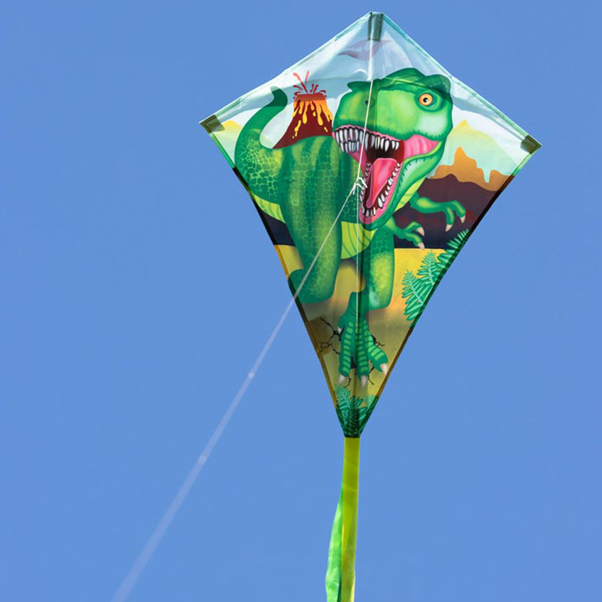 Kinderdrachen Einleiner Drachen HQ Eddy T-Rex 70 cm Flugdrachen