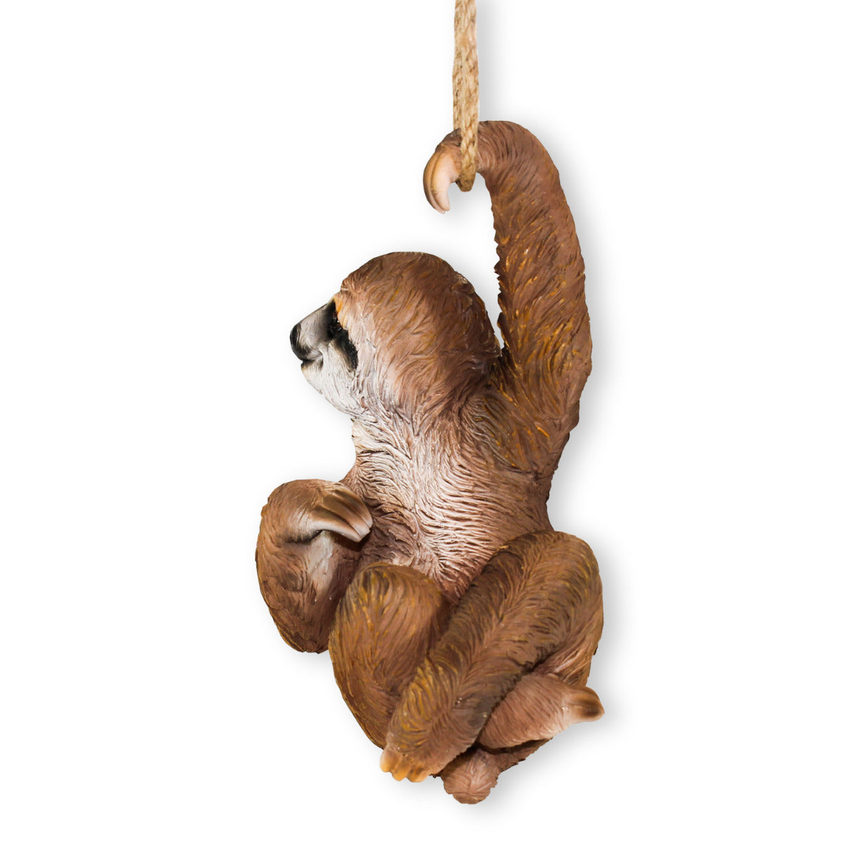 Faultier Figur hängend groß Faultier Deko Faultier Gartenfigur