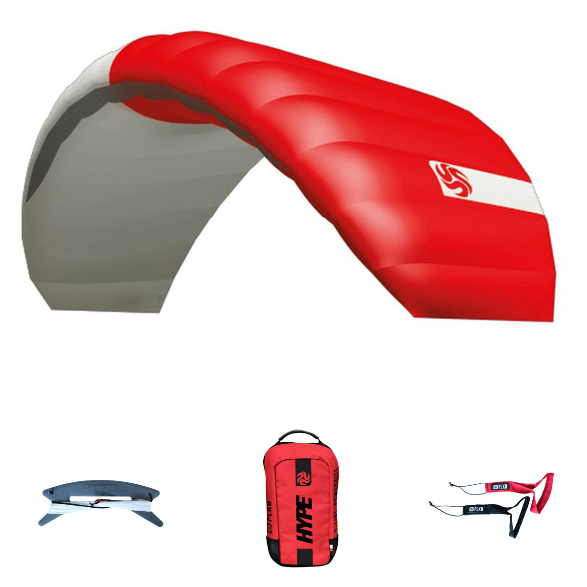 Peter Lynn Lenkmatte PLKB Hype Play 2.3 Complete Lenkdrachen Matte Allround R2F Kite Matte